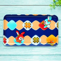 ミニトレー 21×12cm【子供着物】レトロダイヤとウサギ