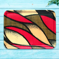 トレー(LL) 折敷 38×28cm【伊勢崎銘仙】浪漫ウェーブ(B)