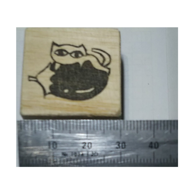 H1110.消しゴムはんこ(スタンプ)猫となす | FEE