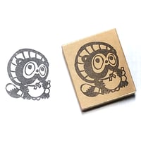 H1712.消しゴムはんこ(スタンプ)柴犬 ありがとう | FEE