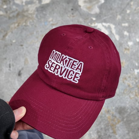 "MILK TEA SERVICE × Tem"5th Anniversary special CAP