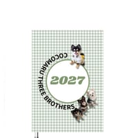 【予約販売】 ここまる三兄弟 2027年 A5スケジュール帳 A527187