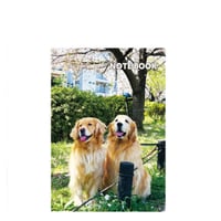 【予約販売】 コメ&イクラ ゴールデンレトリバー 犬 A5ノート手帳 No023NN