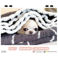 【予約販売】 クリム チワワ 犬 2027年 卓上 カレンダー TA27279