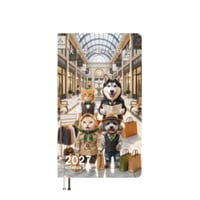 【予約販売】 犬と猫の親バカ日記 2027年 ポケットスケジュール帳 PO27119