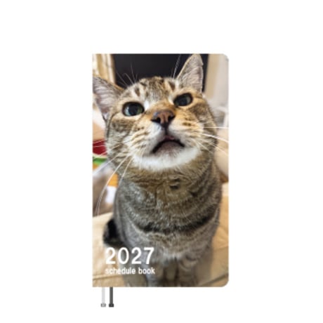 【予約販売】 Hana Channel 保護猫ライフ 2027年 ポケットスケジュール帳 PO27303