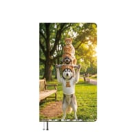 【予約販売】 犬と猫の親バカ日記 2027年 ポケットスケジュール帳 PO27118
