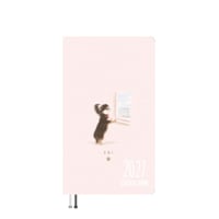 【予約販売】 うに&えび&とろ チワワ 犬 2027年 ポケットスケジュール帳 PO27211