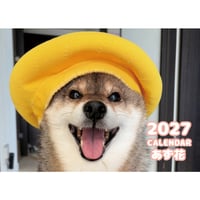 【予約販売】 柴犬のあず花 2027年 壁掛け カレンダー KK31182