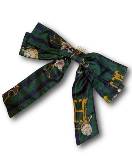 Perla nell' ostrica　2026P-AC  Alice in Wonder Glyph 2Way ribbon（Green）
