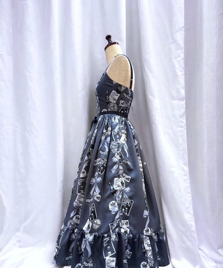 【Duo D】 Tipsy Ribbon Jumper Skirt