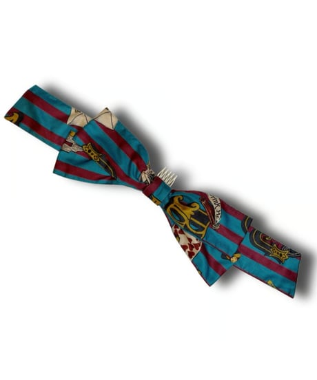 Perla nell' ostrica　2026P-AC  Alice in Wonder Glyph 2Way ribbon（Blue）