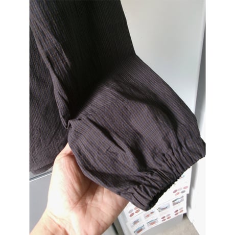 UNIVERSAL PRODUCTS / PULLOVER CHECK SHIRTS *Brown