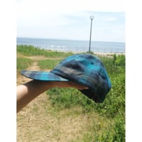 Share the Fantasy / 6 PANEL LONG BRIM CAP *BLUSH BLUE(CHECK)