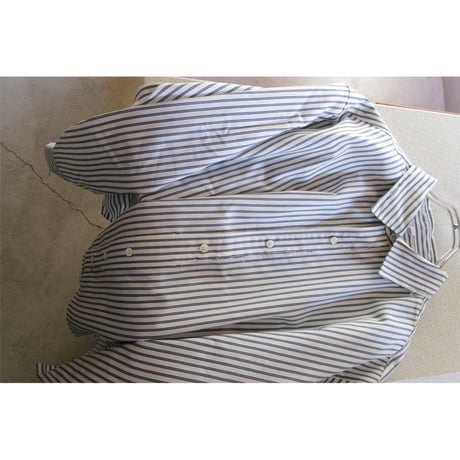 ISSUETHINGS / TYPE127（STRIPED)*WHITE & NAVY BLUE