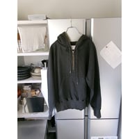 Rich I / Half-Zip Sweat Hoodie *GRAY