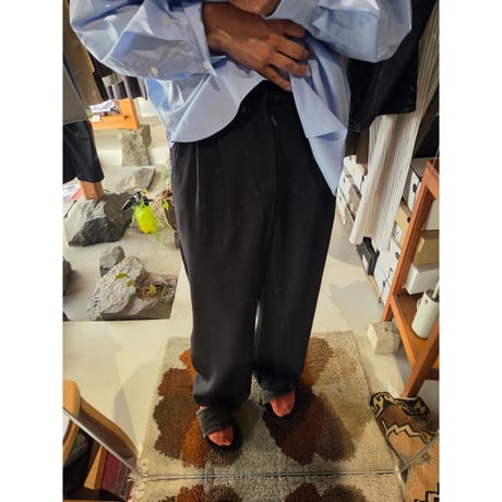 ABELIA EDWARD GOUCHA / BASEBALL SLACKS  *BLACK