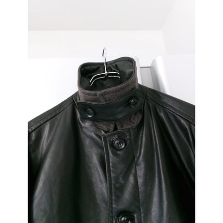 MY___ / LEATHER JACKET *ASH