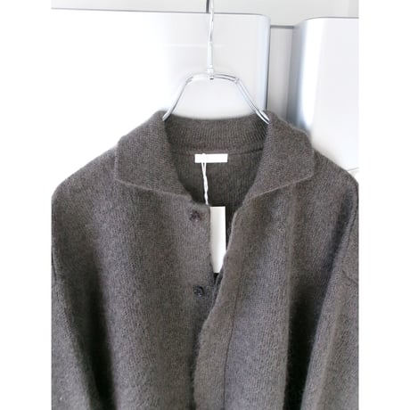 Blanc YM/ Kid Mohair Knit Shirts *Brown