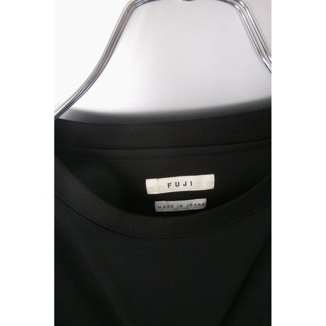FUJI / SUPIMA COTTON S/S T-SHIRT*BLACK