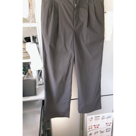 ABELIA EDWARD GOUCHA / BASEBALL SLACKS(NYLON) *CHARCOAL