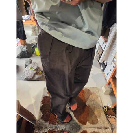 NO ROLL / THICKWALK N.WEATHER PANTS *DARKEST BROWN