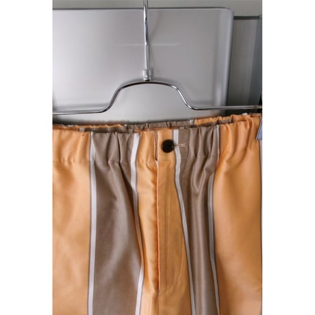 TOZAOU for AVET / mimi Float Shorts *C(ライトブラウン×オレンジ ストライプ)