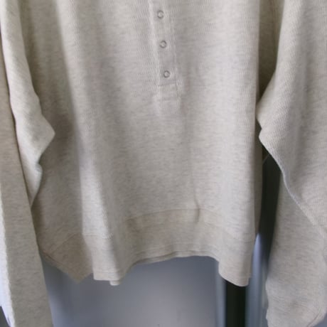 MY___ / FAITH x MY HENRY NECK L/S TOP *OATMEAL