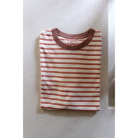 UNIVERSAL PRODUCTS / ORIGINAL BORDER S/S T-SHIRTS *ORANGE