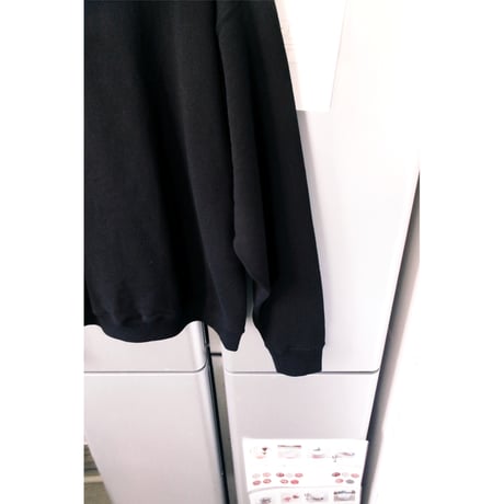 FUJI / COTTON ZIP UP HOODIE *BLACK