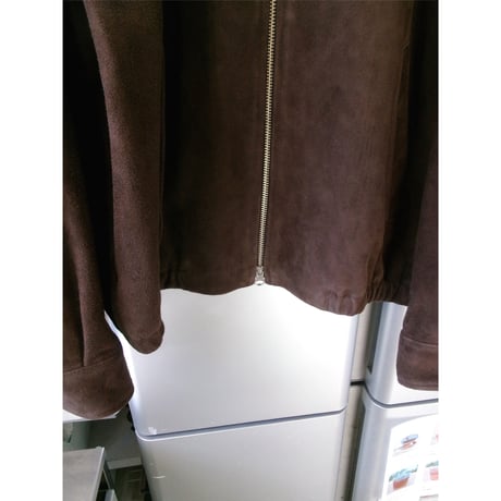 MY___ / SUEDE BLOUSON *BROWN