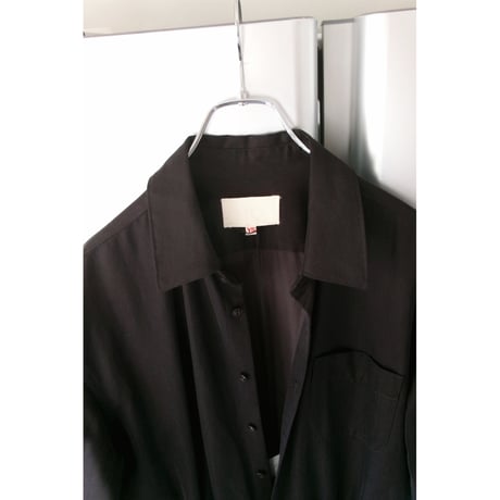 YOKO SAKAMOTO / JUMP SUIT (COTTON,CUPRO) *BROWN