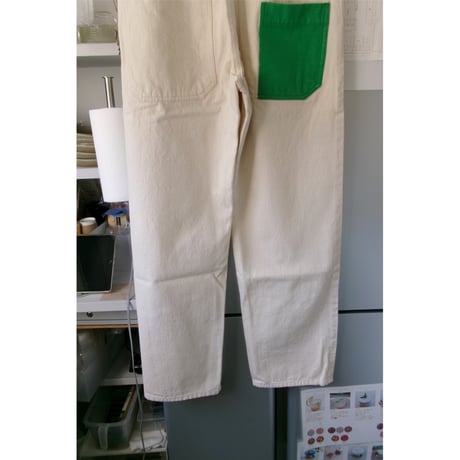 ISSUETHINGS / TYPE121 (COLORED POCKET) *NATURAL WHITE & GREEN
