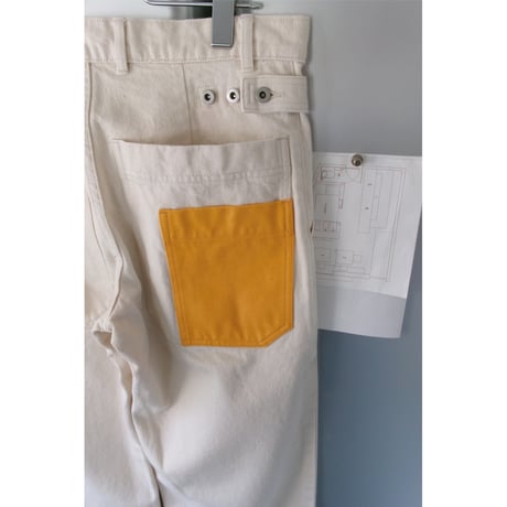 ISSUETHINGS / TYPE121 (COLORED POCKET) *NATURAL WHITE & YELLOW