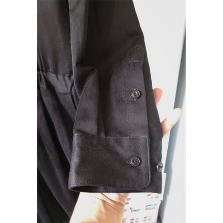 YOKO SAKAMOTO / JUMP SUIT (COTTON,CUPRO) *BROWN