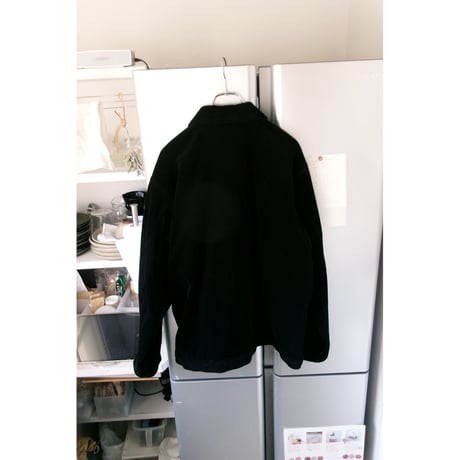 YOKO SAKAMOTO / WORK BLOUSE (CORDUROY) *BLACK
