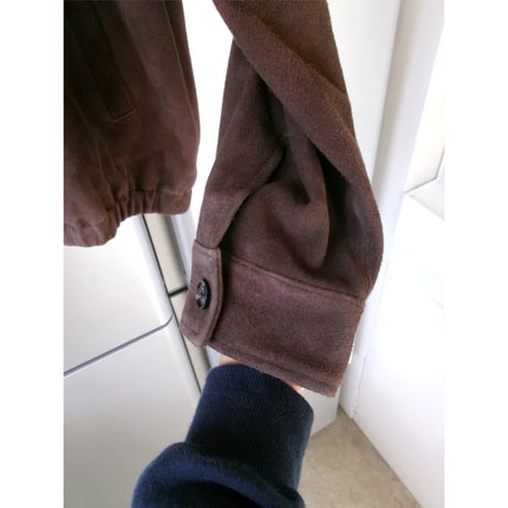 MY___ / SUEDE BLOUSON *BROWN