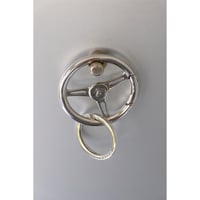 HIDAKA / Steering Keychain *Silver