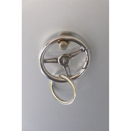 HIDAKA / Steering Keychain *Silver