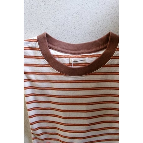 UNIVERSAL PRODUCTS / ORIGINAL BORDER S/S T-SHIRTS *ORANGE