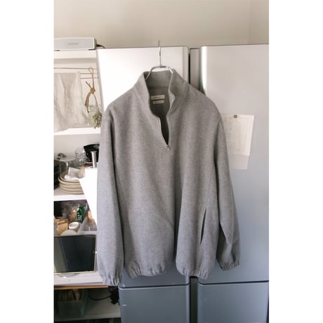 FUJI / BRUSHED WOOL PULLOVER *GRAY