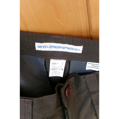 NO ROLL / THICKWALK N.WEATHER PANTS *DARKEST BROWN