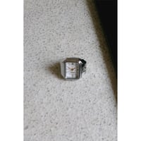 HIDAKA / Legacy Ring Watch *Silver/White