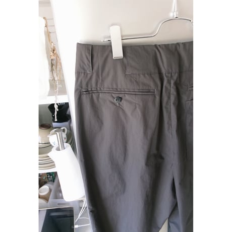 ABELIA EDWARD GOUCHA / BASEBALL SLACKS(NYLON) *CHARCOAL