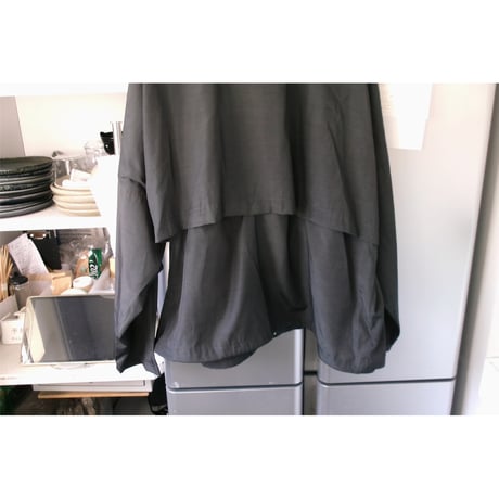 Blanc YM / Cupro Nylon Track JKT *Gray