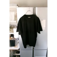 FUJI / SUPIMA COTTON S/S T-SHIRT*BLACK
