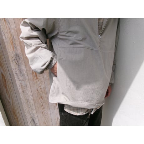 UNIVERSAL PRODUCTS / PULLOVER CHECK SHIRTS *BEIGE