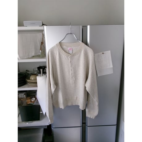MY___ / FAITH x MY HENRY NECK L/S TOP *OATMEAL