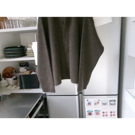 Blanc YM/ Kid Mohair Knit Shirts *Brown