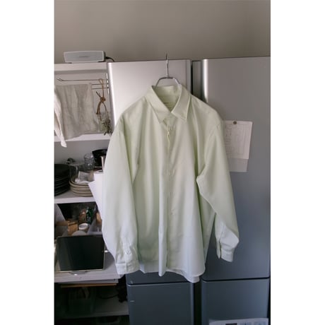 FUJI / COTTON STANDARD SHIRT *GREEN